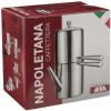 Ilsa Neapolitan Coffee Maker, Stainless Steel, Silver, 1-2 Cups view 4