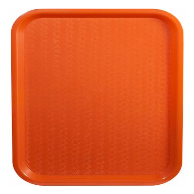 Winco Fast Food Tray, 12 by 16-Inch, Orange