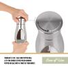 Trudeau Stainless Steel Manual 2-in-1 Salt and Pepper Mill - 7.5-Inch Space-Saving Grinder with Durable Carbon Steel Pepper Grinder and Rust-Proof Ceramic Salt Grinder - Adjustable Grind Settings view 2