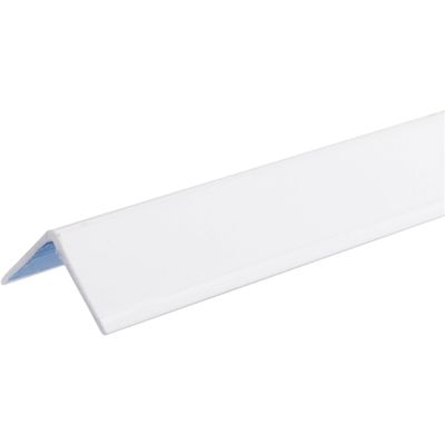 WALLPROTEX 827-2RBPK1 4' Wht Adhsv Cornerguard