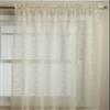 Lorraine Home Fashions Priscilla 60-inch x 84-inch Tailored Panel, Ivory view 1