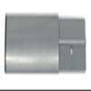 Studio Designs Futura Leg Extension in Silver 10051 9.25"L x 2.25"W x 0.75" view 1