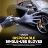 10 Pack SAS Safety 66517 Raven 6 mil Black Nitrile Disposable Gloves 7 Mil - Medium (10 boxes of 100 each) view 4
