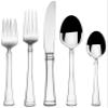 Mikasa Harmony 65-Piece 18/10 Stainless Steel Flatware Set, Service for 12, Polished Silverware with Serving Utensils, Dishwasher Safe view 1