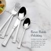 Mikasa Harmony 65-Piece 18/10 Stainless Steel Flatware Set, Service for 12, Polished Silverware with Serving Utensils, Dishwasher Safe view 4