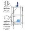 WENKO Tier Organizer with 3 Shelves, Storage, Shelf for Bathroom, Glass, Dimensions (W x H x D): 15.75 x 29.13 x 11.81,Bathroom Shelf Organizer view 4