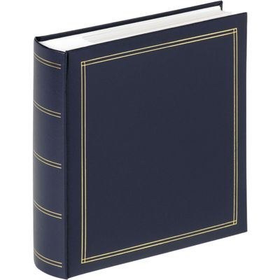 Walther Monza ME-138-L Memo Slip in Album Traditional Blue 200 Photos for 4 x 6 inch, 10 x 15 cm