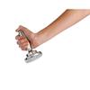 HIC Kitchen Dual Sided Meat Tenderizer Marinating Prep Tool, Chrome-Plated Zinc, 835 Grams, For Flattening Cutlets And Tenderizing Meat view 2