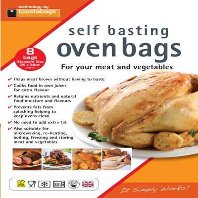 Roasting Bag Standard - 8 Pack