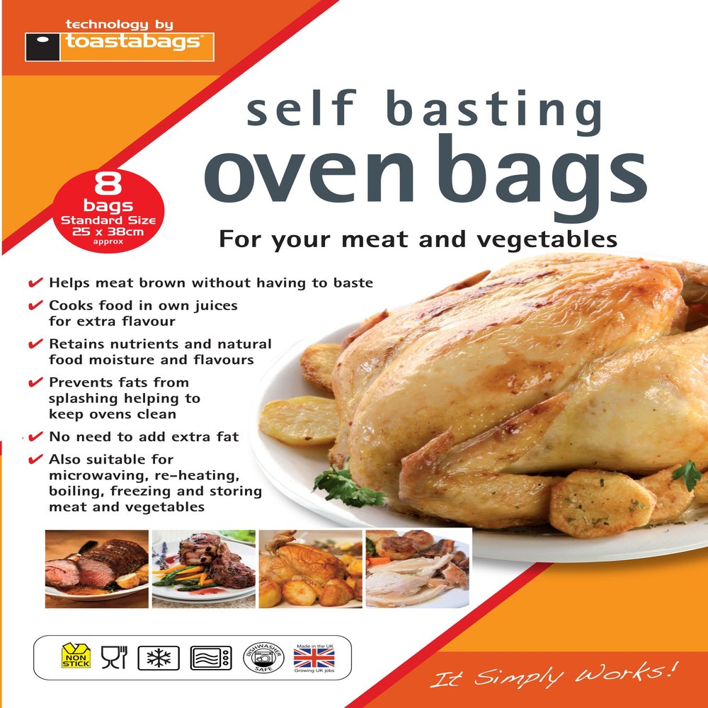 Roasting Bag Standard - 8 Pack