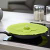 Charles Viancin - Artichoke Silicone Lid for Food Storage and Cooking - 11''/28cm - Airtight Seal on Any Smooth Rim Surface - BPA-Free - Oven, Microwave, Freezer, Stovetop and Dishwasher Safe view 3