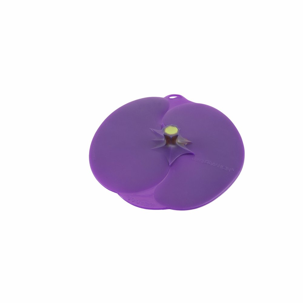 Charles Viancin Silicone Eggplant Lid/Cover, 8-Inch