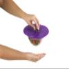 Charles Viancin Silicone Eggplant Lid/Cover, 8-Inch view 3