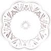 Godinger Lead Crystal Set of 4 Dublin Canape Plates view 2