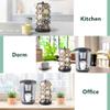 Nifty K Cup Holder  Compatible with K-Cups, Coffee Pod Carousel | 35 K Cup Holder, Spins 360-Degrees, Lazy Susan Platform, Modern Black Design, Home or Office Kitchen Counter Organizer view 4