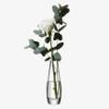 LSA FW04 Flower Single Stem Vase H6.75 in Clear view 3