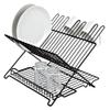 Better Houseware 1483 Junior Folding Dish Rack, Black view 1
