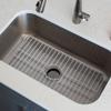 Better Houseware Sink Protectors for Kitchen Sink, Protective Metal Grid, 24.125x12.75x1 inches, White Kitchen Sink Mat to Shield Sink Base from Scratches, Rust-Resistant Coating, XL view 2