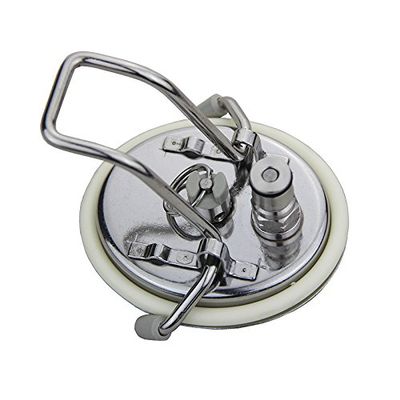 UP100 Carbonation Corny Beer Keg Lid Cornelius Style in-Built Pin/Ball Lock Gas Disconnect Homebrew Kegging