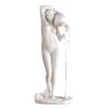 Design Toscano WU71400 The Source, La Sorgente Greek Figurine Statue, 11 Inch, Bonded Marble Polyresin, White view 1