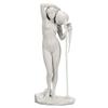 Design Toscano WU71400 The Source, La Sorgente Greek Figurine Statue, 11 Inch, Bonded Marble Polyresin, White view 4