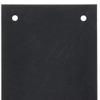 Baldwin 2123 3-1/2 Inch x 15 Inch Solid Brass Square Edge Push Plate, Oil Rubbed Bronze view 2