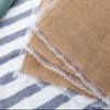 wadbeev Set of 6 - Natural Burlap Table Placemats with Lace Wedding Decor Rustic Shabby Jute Party Reception view 4