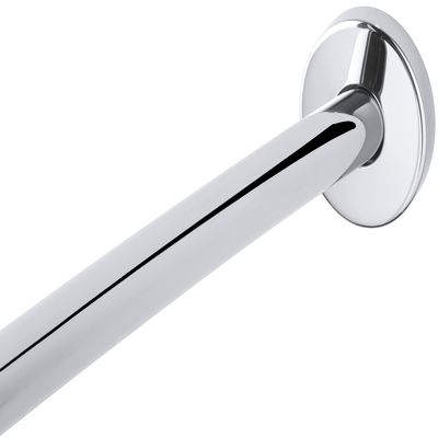 KOHLER 9351-S Expanse Contemporary Design, Curved Shower Rod, 60" Or 72", Polished Stainless