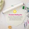 Wilton Large Fondant Rolling Pin with Guide Rings - Fondant Roller Ideal for Rolling Large Amounts of Fondant on Tiered Cakes, 20-Inch view 2