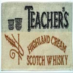 Teachers Whiskey Cotton Bar Towel
