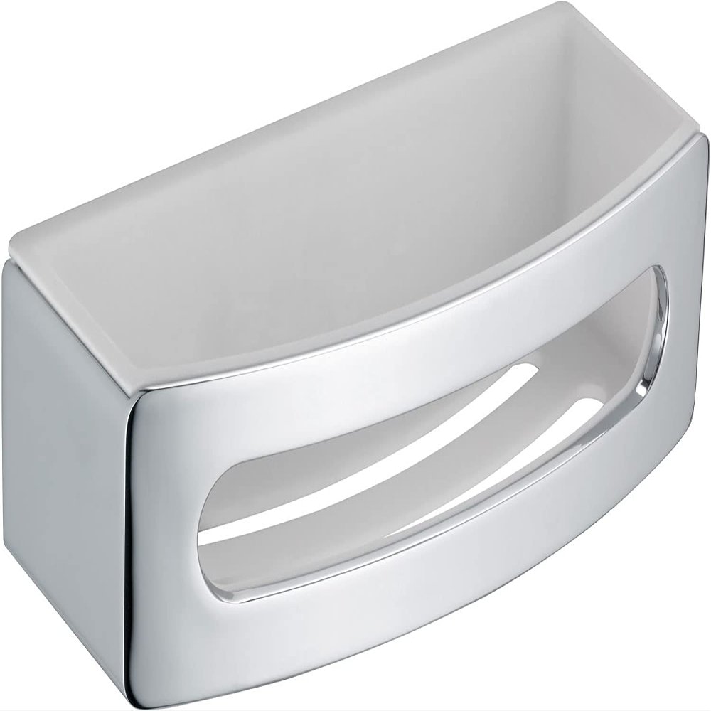 Keuco Elegance New 11658010000 Sponge Wire Basket Chrome and White