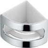 Keuco Elegance New 11658010000 Sponge Wire Basket Chrome and White view 4