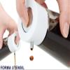 Dripless Glass Soy Sauce Dispenser Pot with Black Cap by Asvel view 3