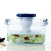 Risu E-30 Instant Pickle Container, Round, Green, 0.8 gal (3 L), High Pet, Recipe Included, Made in Japan view 2