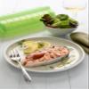 Lekue 1 to 2 Person Steam Case with Tray, Green view 3