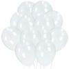 11" DIAMOND CLEAR BALLOONS 2DZ - Party Decor - 24 Pieces view 1
