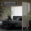 Red Lantern 6 ft. Tall Beadboard Divider - White - 3 Panels view 3