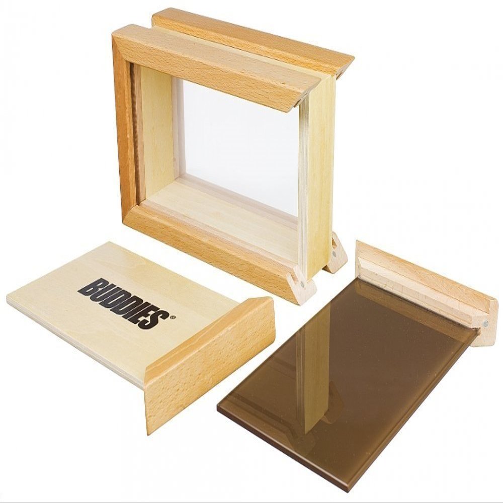 Buddies Wooden Sifter Storage Pollen Box (medium)