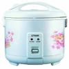 Tiger JNP-1800-FL 10-Cup (Uncooked) Rice Cooker and Warmer, Floral White view 1