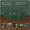 Covermates Keepsakes Christmas Tree Cinch Bag  Durable Polyester Tree Storage with Reinforced Handles & Built-In Cinch Straps  Trees, Lights & Holiday Dcor, Green view 4