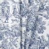 Ellis Curtain Victoria Park, Shower Curtain, Blue 72.00" x 70.00" view 3