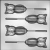 CK Products 3-Inch Owl Sucker Chocolate Mold view 1