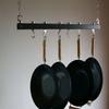 Taylor & Ng Track Ceiling Pot Rack, 36", Anthracite Grey view 1
