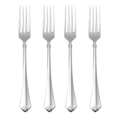 Oneida Juilliard Dinner Forks, Set of 4