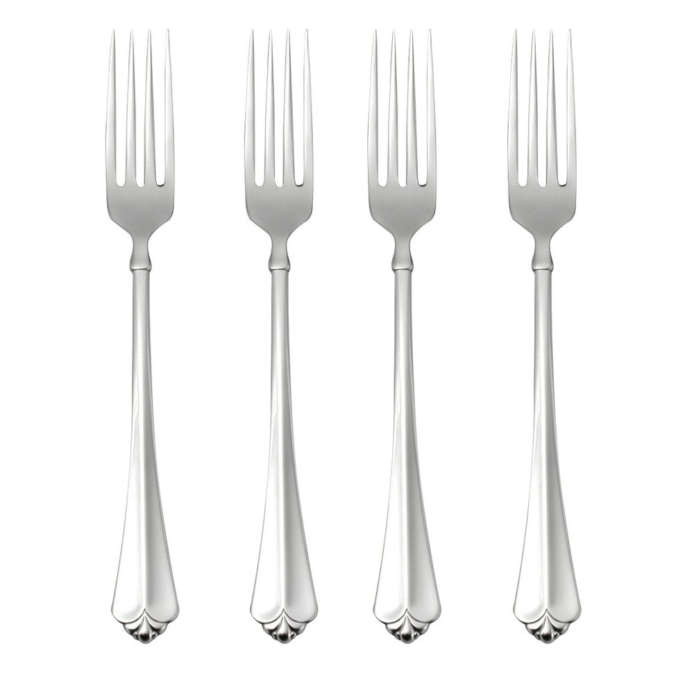 Oneida Juilliard Dinner Forks, Set of 4