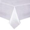 Home Bargains Plus Quilted Heavy Duty Table Pad Protector with Flannel Backing, Cut to Fit, Heat Resistant, Wipe Clean, Protects Table from Spills and Scratches, White, 52 x 90 Rectangle view 4