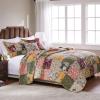 Greenland Home Antique Chic 100% Cotton Authentic Patchwork Quilt Set, 5-Piece King/Cal King view 2