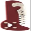 Boomerang Burgundy Waiter's Corkscrew w/ built-in foilcutter by Franmara view 1