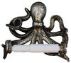 Quadow Decorative Swimming Octopus Toilet Paper Holder - Bathroom Decor view 2