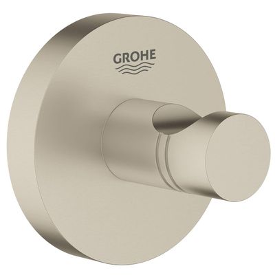 Grohe Essentials Robe Hook in Brushed Nickel InfinityFinish(TM)